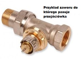 Переходник с Danfoss RTD-N на M30x1,5