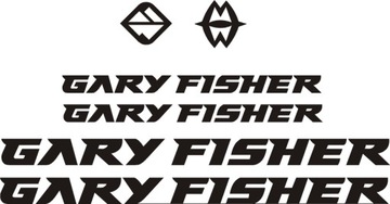 GARY FISHER naklejki na rower 31-2B RÓŻNE KOLORY