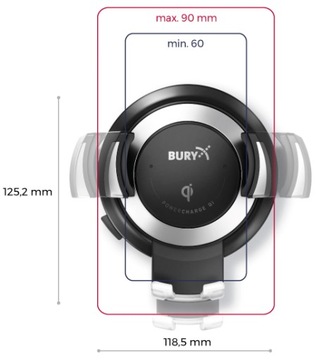 Комплект BURY PowerMount Система PowerKit ИНДУКЦИЯ