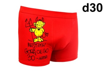 Боксеры в подарок на 18, 30, 40, 50, 60 лет, дизайн на ДЕНЬ РОЖДЕНИЯ