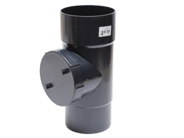 Rewizja czyszczak PVC-U Gamrat 110mm grafit