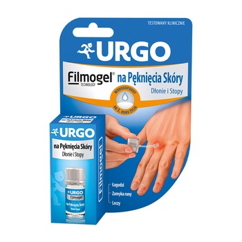 URGO leczniczy plaster płyn NA PĘKNIĘCIA SKÓRY 3ml