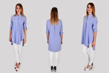 ДЛИННАЯ АСИММЕТРИЧНАЯ ТУНИКА ДЛЯ МАТЕРИАЛОВ, ЦВЕТ R - 40