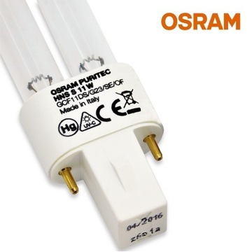 Люминесцентная лампа UV-C HNS 11 Вт Puritec Osram TUV