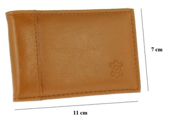 etui na karty dokumenty skórzane 100% KOLORY SKÓRA