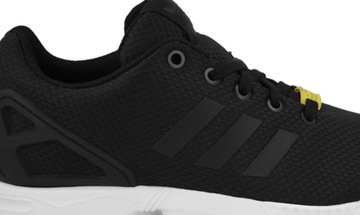 Adidas zx flux woven 3m triple black top