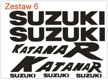 Наклейки Suzuki ap ay 50 estilete katana r ap50