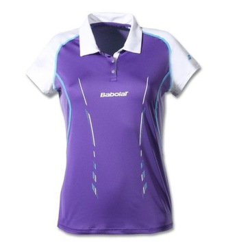 KOSZULKA BABOLAT MATCH PERF14 POLO WMN PUR M WYPRZ