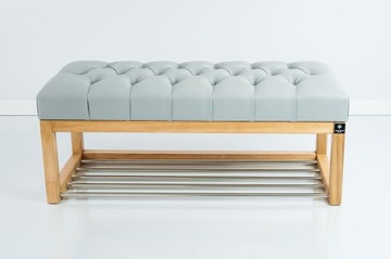 фото ориг. №9, Cabinet shoes with seat emra wood 120 x 40 x 40 centimeters nut