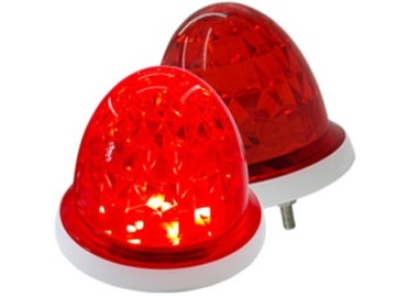 Kogut 12 LED kontrolka Sygnalizator Lampa Lampka