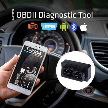 OBD2 OBDII BLUETOOTH 4.0 ДИАГНОСТИЧЕСКИЙ ИНТЕРФЕЙС Maclean MCE200