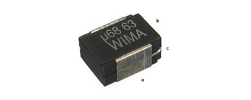 Конденсатор полиэфирный SMD 680нФ/63В - 25 шт.