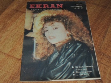 EKRAN 50/1986 Flavia, M Zawadzka, James Dean