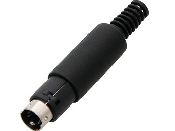 Wtyk SVHS S-VIDEO mini DIN 4pin na kabel przewód