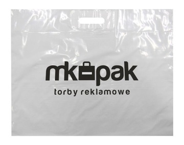 Reklamówki Torby Foliowe z Nadrukiem 70x50 1000 sz