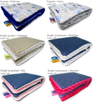 Комплект MINKY BLANKET 50х75 + ПОДУШКА постельное белье для коляски