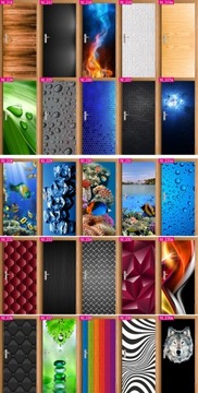 фото ориг. №7, Sticker photo wallpaper on door descent beaches sea