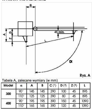 Genius G-Bat 300 Napęd do bram skrzydłowych do 6m - Siłownik Automat
