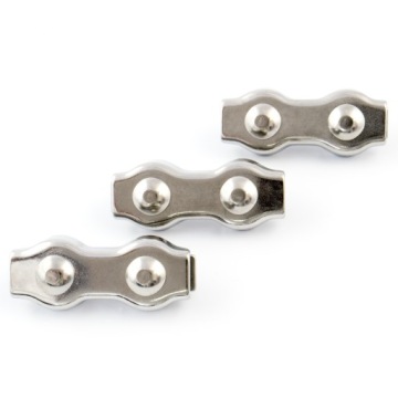 Зажим SINGLE SLE из нержавеющей стали INOX кислотостойкий V4 5мм 5шт.