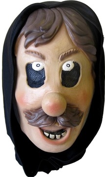 HALLOWEEN MASKA LATEX CREEPY MAN-7379