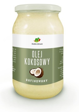 OLEJ KOKOSOWY CZYSTY NATURALNY 900ml BEZZAPACHOWY