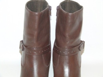 Buty ze skóry ESPRIT r.41 dł.26,7cm