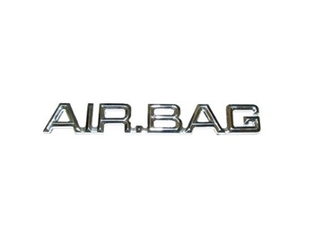 EMBLEMAT ZNACZEK NAPIS AIRBAG AIR.BAG AIR BAG