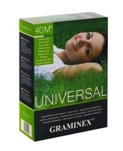 GRAMINEX TRAWA UNIVERSAL 1KG NASIONA GAZONOWA 40m2