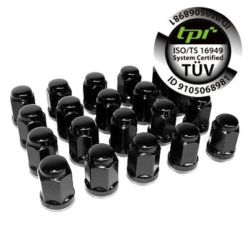 NAKRĘTKI KUTE BLACK CZARNE Honda TYPE-R - PREMIUM TPI TUV 20szt