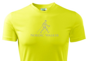 TERMICZNA KOSZULKA SPORTOWA NORDIC WALKER ODBLASK