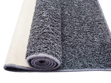 КОВЕР SHAGGY GRAPHITE ASHGY GREY 150X350 SOFT