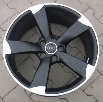 4× DISK HLINÍK AUDI OE 9.0" X 19" 5X112