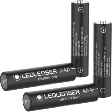 Щелочно-ионные батарейки Ledlenser 4 x AAA/LR03