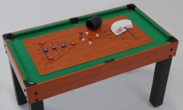 GARLANDO МНОГОФУНКЦИОНАЛЬНЫЙ СТОЛ ДЛЯ НАСТОЛЬНОГО ФУТБОЛА, БИЛЬЯРДА MULTI-12 CIRLNO