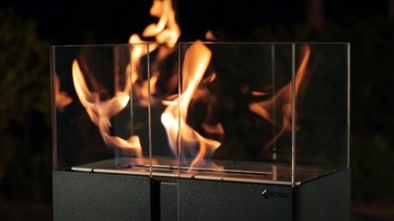 фото ориг. №12, Biofireplace freestanding portal grilles romeo with glass + accessories