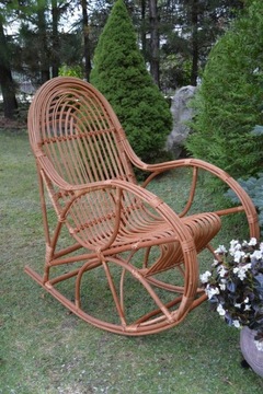 ПЛЕТЕНОЕ КРЕСЛО-КАЧАЛКА 'KING II' WICKER ROCKER