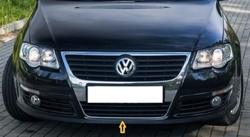 VW PASSAT B6 3C 05-10 РЕШЕТКА БАМПЕРА ЦЕНТРАЛЬНАЯ