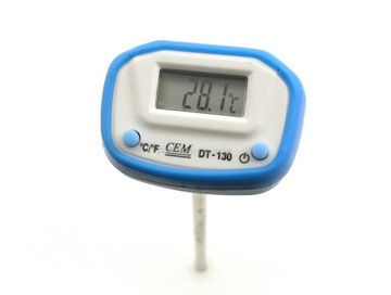 Termometr bagnetowy od -40°C do +250°C, DT-130, CEM, DT-130