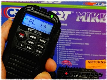 CBradio CRT Mike v2021 AQ RFgain Firestik для Rav4