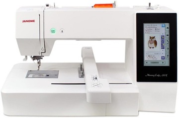 ВЫШИВОЧНАЯ МАШИНА JANOME MC500E + Artistic jr + подарки