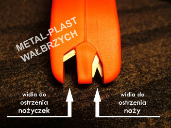 Ostrzałka do noży standardowa (stalka) Metal-Plast Wałbrzych