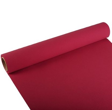 BIEŻNIK papierowy BORDOWY w rolce ROYAL COLLECTION PAPSTAR 3m x 40cm 1szt.