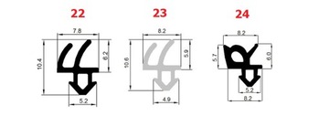 ALUPLAST S-1559 A Уплотнители окон