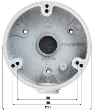 КРОНШТЕЙН КАМЕРЫ PFA134 DAHUA