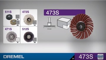 ТОЧНАЯ АБРАЗИВНАЯ ЩЕТКА P220 (473S) DREMEL