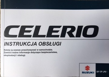 Suzuki celerio polska instrukcja obsługi + radio od 2014