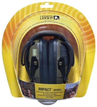 HOWARD LEIGHT IMPACT SPORT Зеленые активные наушники