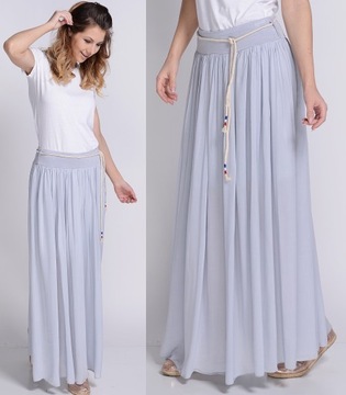 Ударьте Maxi Long Airry Skirt!
