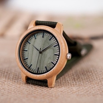 Деревянные часы унисекс BOBO BIRD D11 Bobobird