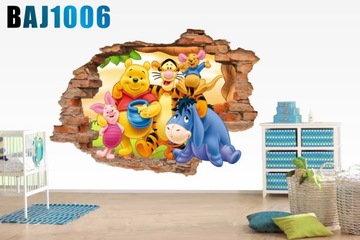 Наклейки на стену детские 3D 100х70см УЗОРЫ D